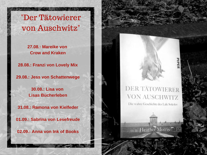 Blogtour zum Buch Der Tätowierer von Auschwitz von Heather Morris-Buch über den Holocaust