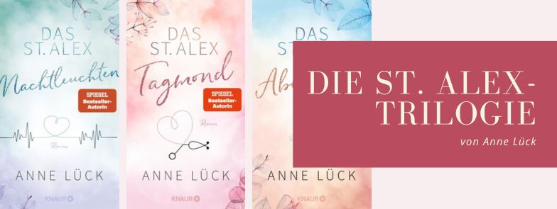 Die St Alex-Trilogie von Anne Lück-New Adult Romance Bücher Deutschland