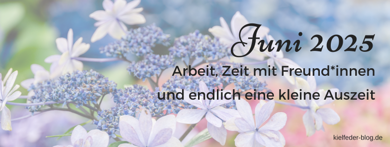Monatsrückblick Juni 2025-Buchblog Kielfeder Monatsrückblick Juni 2025-Buchblog Kielfeder